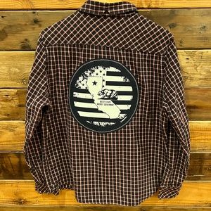 California “Best State, Worst Governor” One-of-a-Kind Sovereign Code Flannel